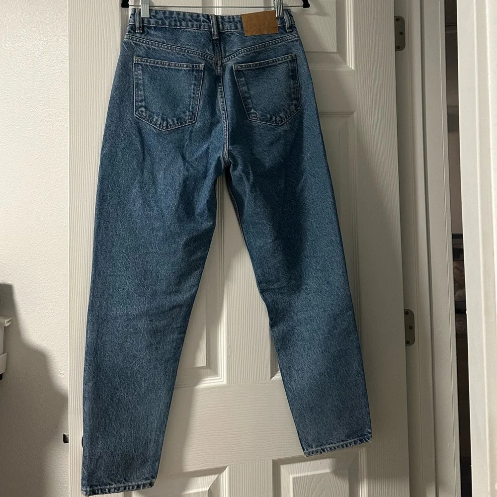 Zara Blue Mom Jeans Size 6